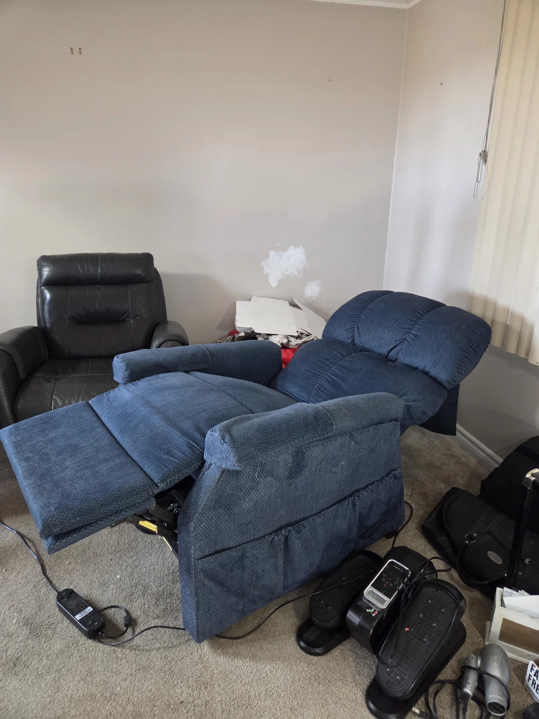 Blue Recliner Lift Chair - photo 2