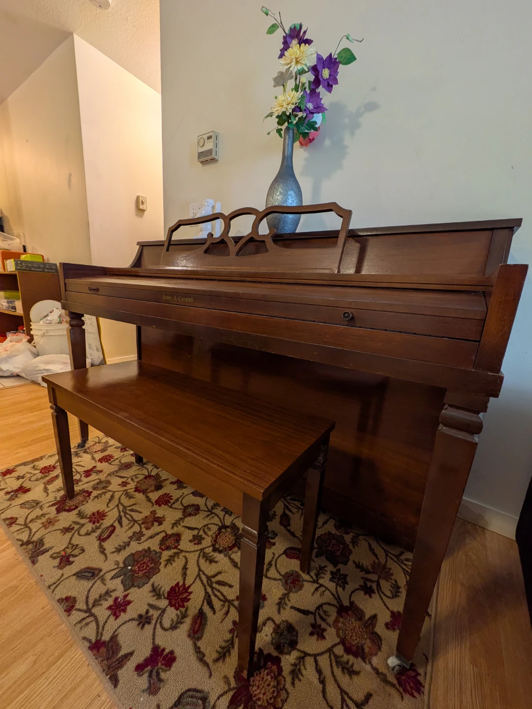 Kohler & Campbell Upright Piano with Bench
