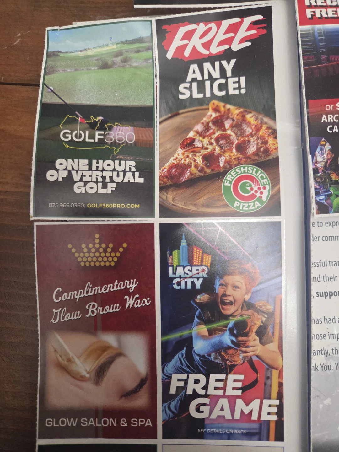 Cree coupons for many things in edmonton and area - photo 2