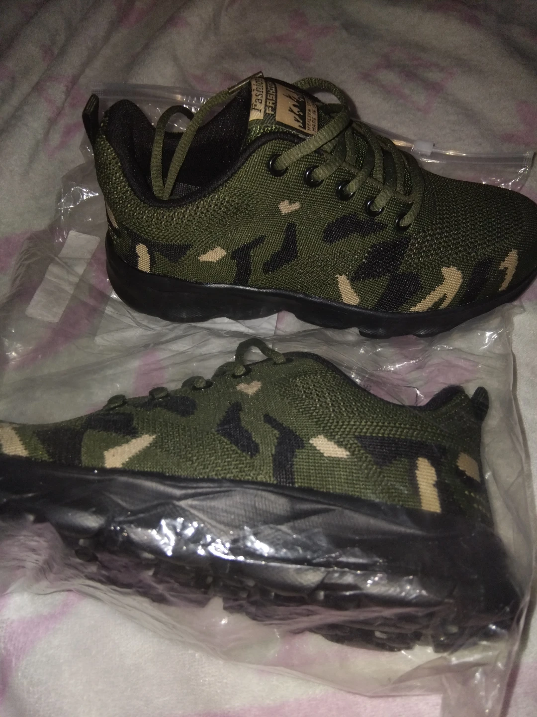 Womans  Camouflage Sneakers - photo 2