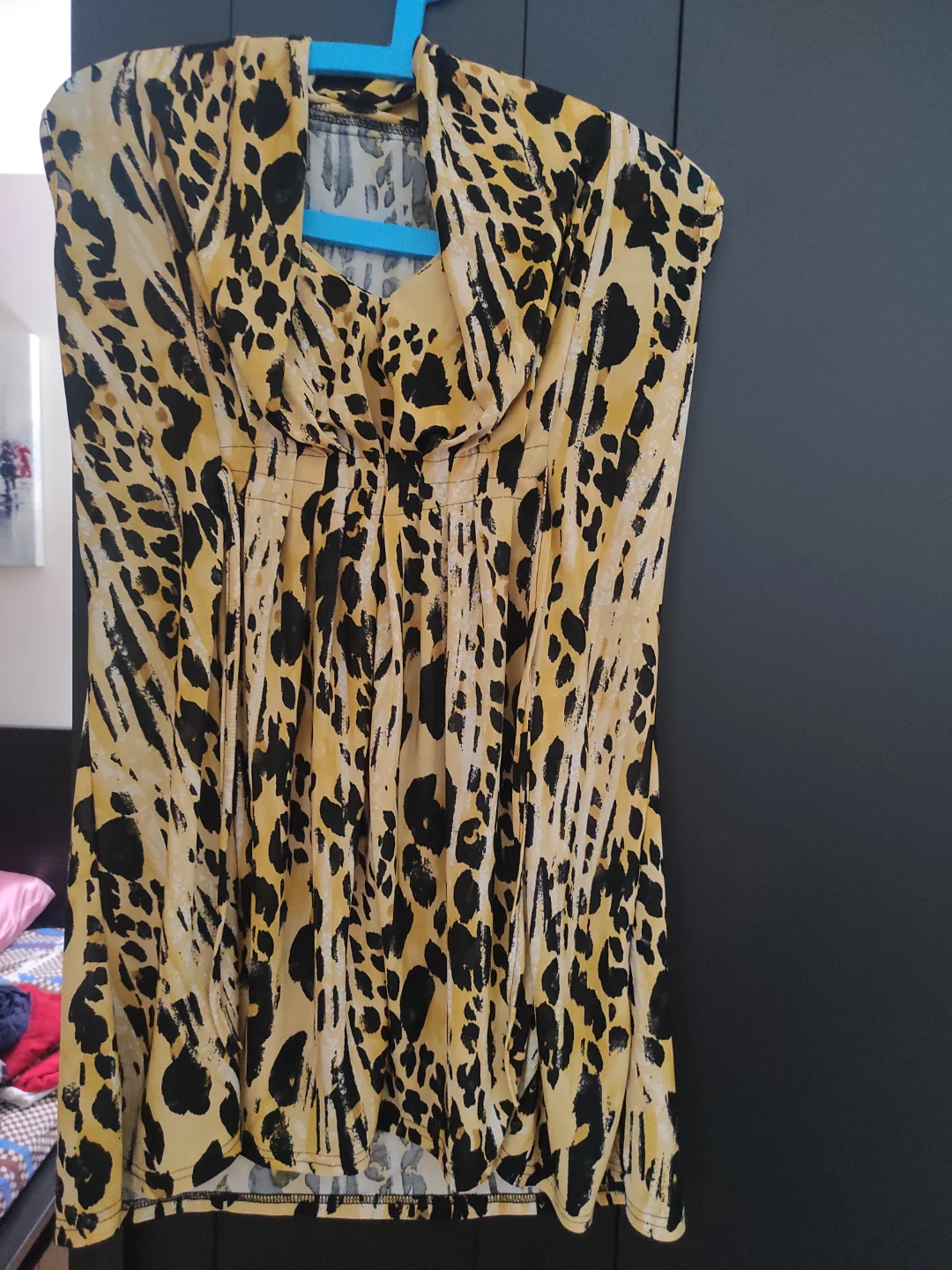 Women's Sleeveless Leopard Print Dress