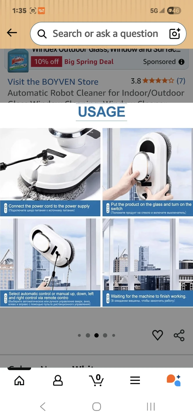 Automatic Window Cleaning Robot,NEW - photo 2