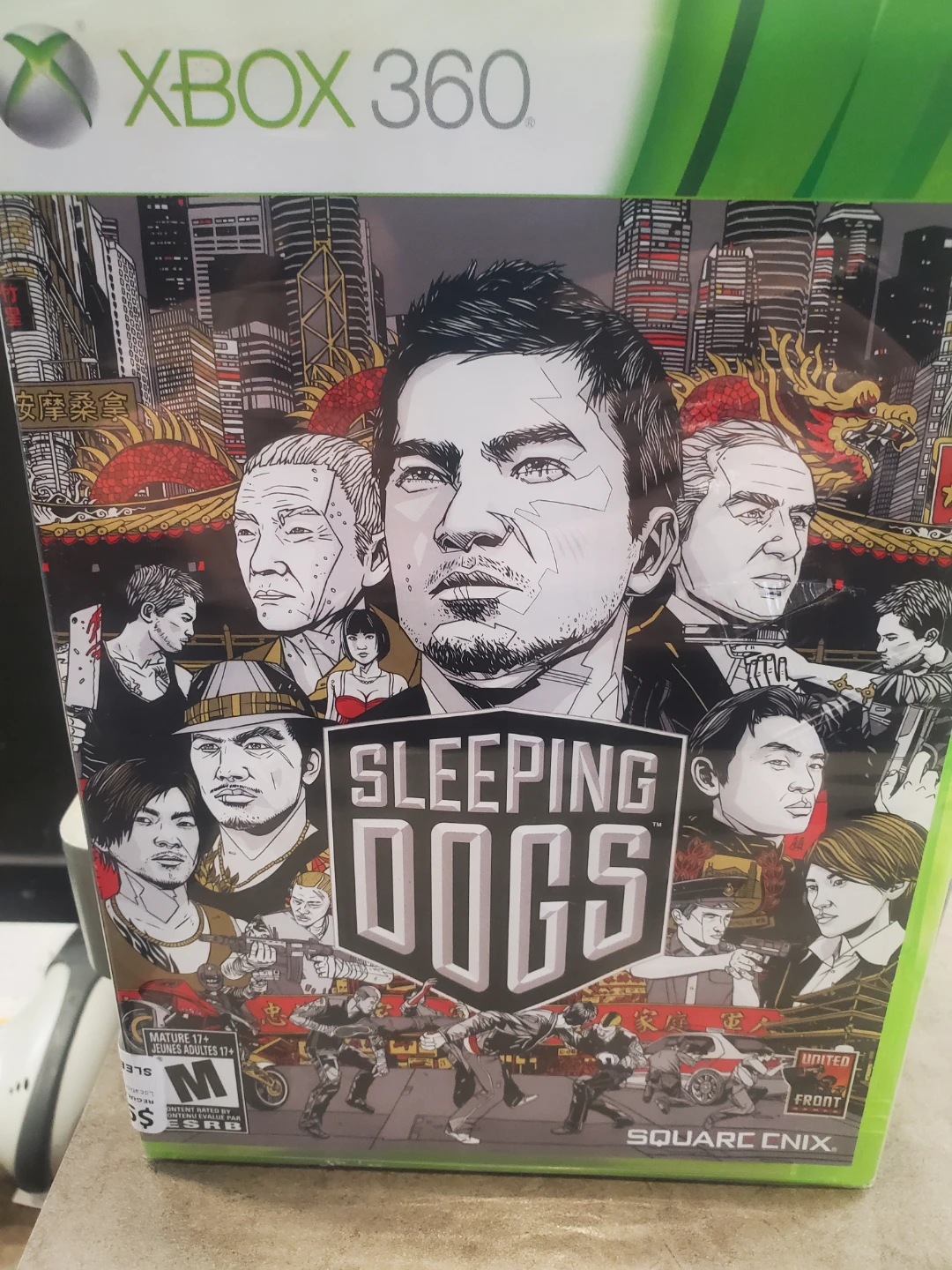 Xbox 360 Sleeping Dogs Video Game