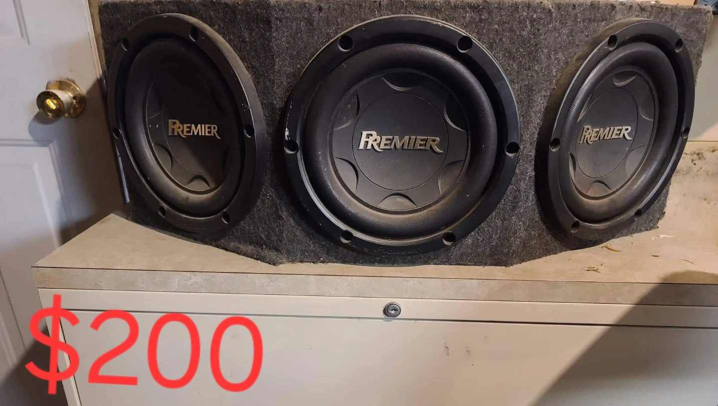 Premier 3 Subwoofer Speaker Box - photo 2