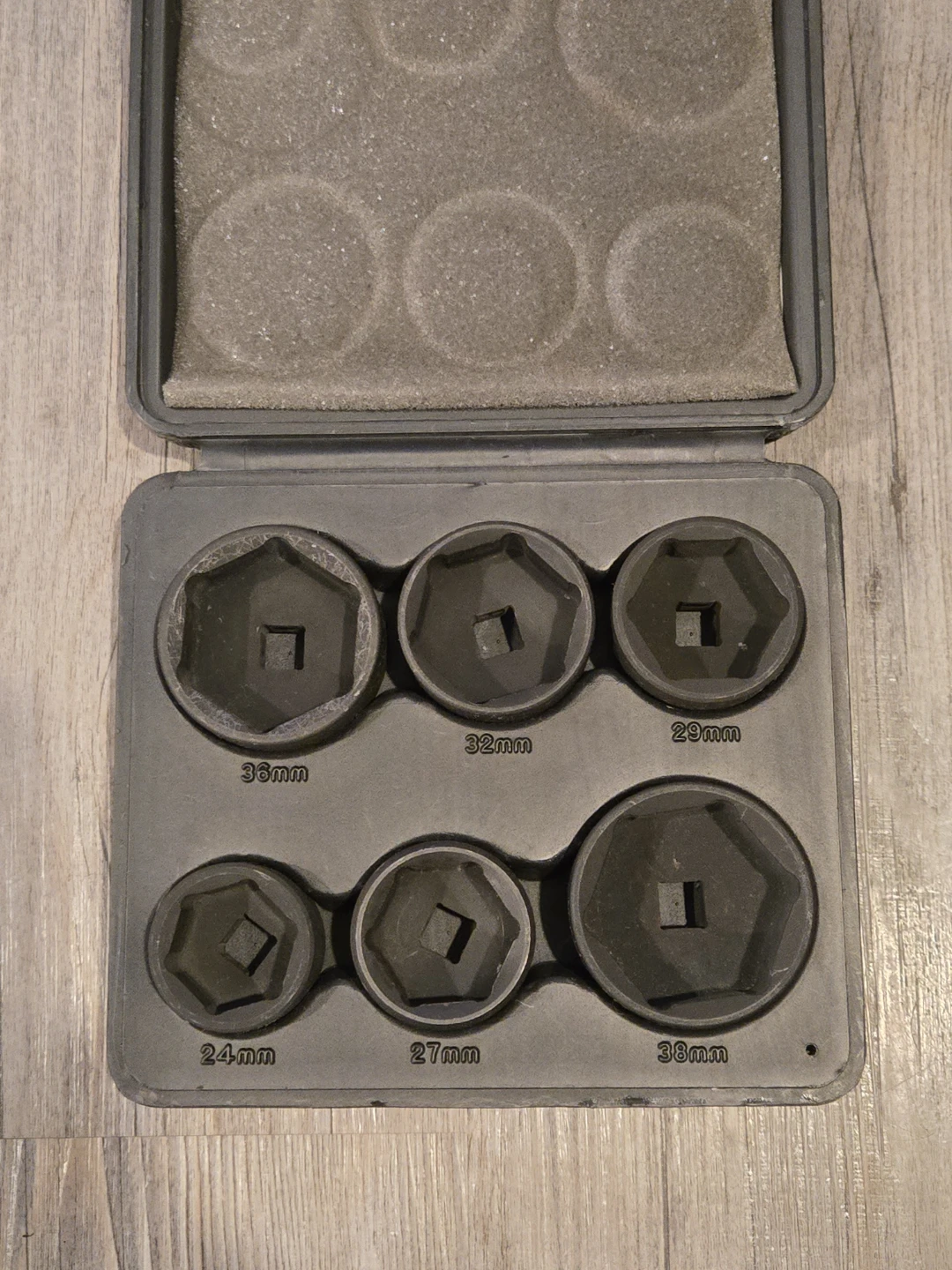 GEARWRENCH 6 Pc. Oil Filter Canister Socket Kit - photo 2