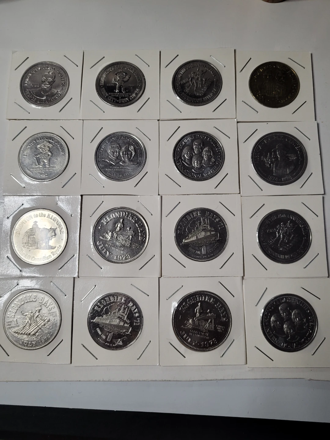 Collection of 16 Souvenir Coins