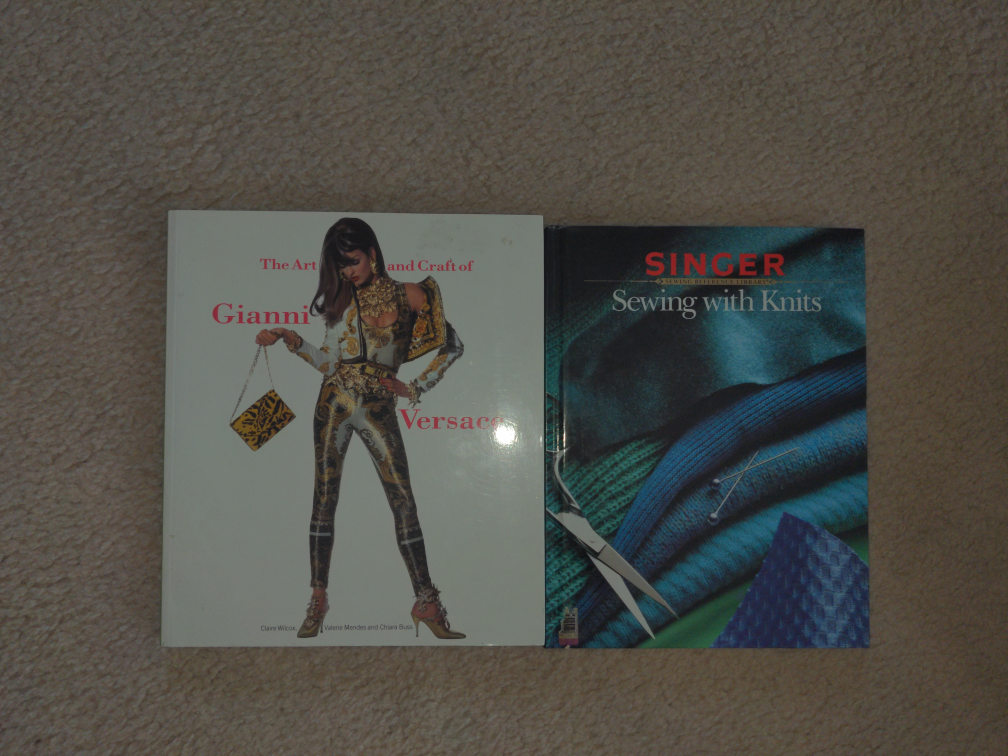 Gianni Versace & Singer Sewing with Knits - 2 for 5$