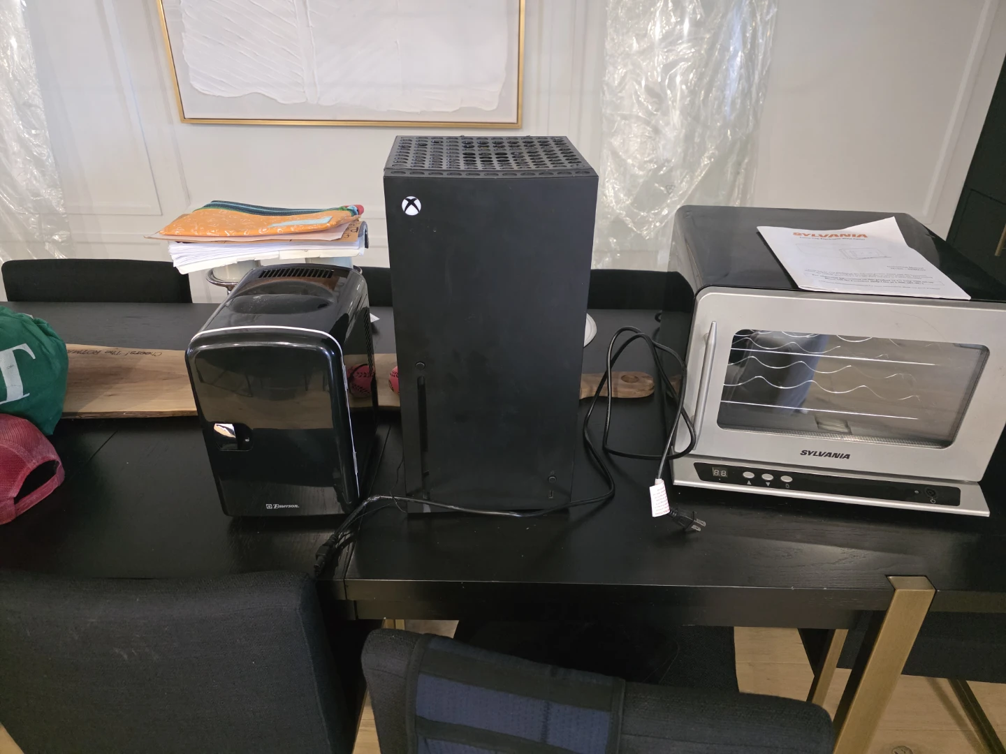 2 mini fridge and 1 wine fridge.  $100