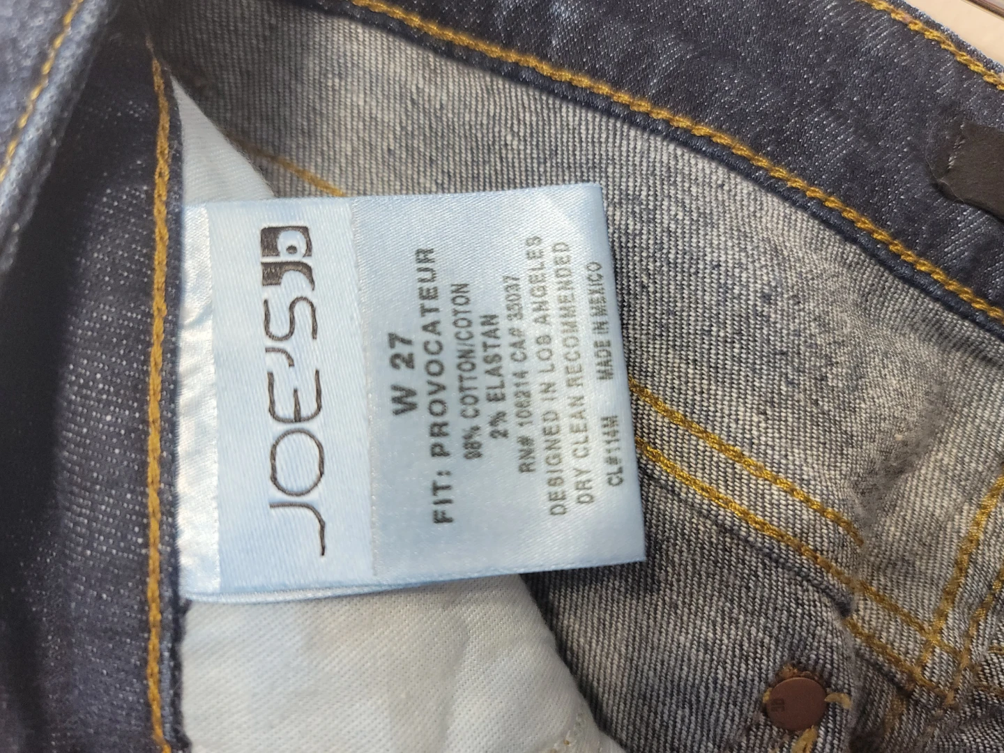 Joe’s Jeans: The Ultimate Indie Flare Y2K Cotton Sz 27 Western - photo 2