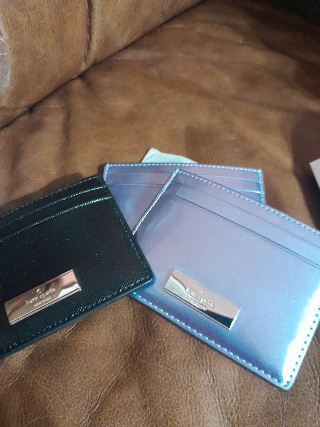 Kate Spade Card Holder Set - Black & Iridescent - photo 3