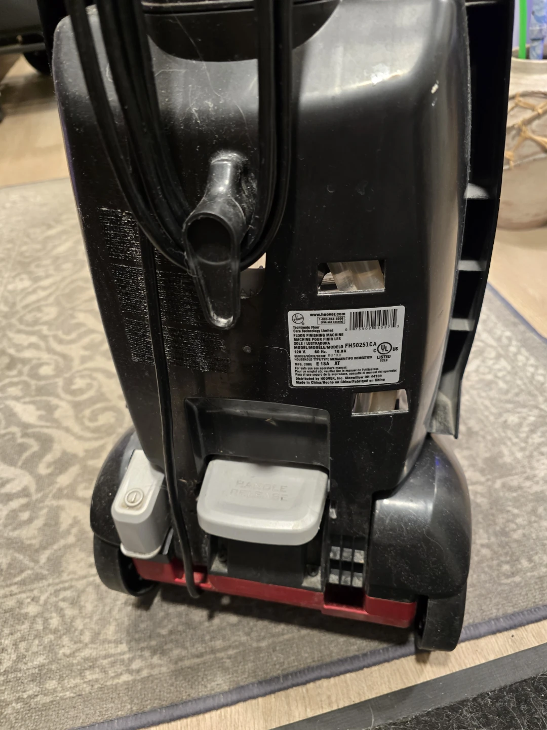Hoover Elite 2 SpinScrub Carpet Cleaner - photo 3