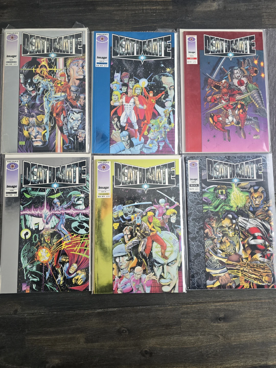 Deathmate Comic Books Collection