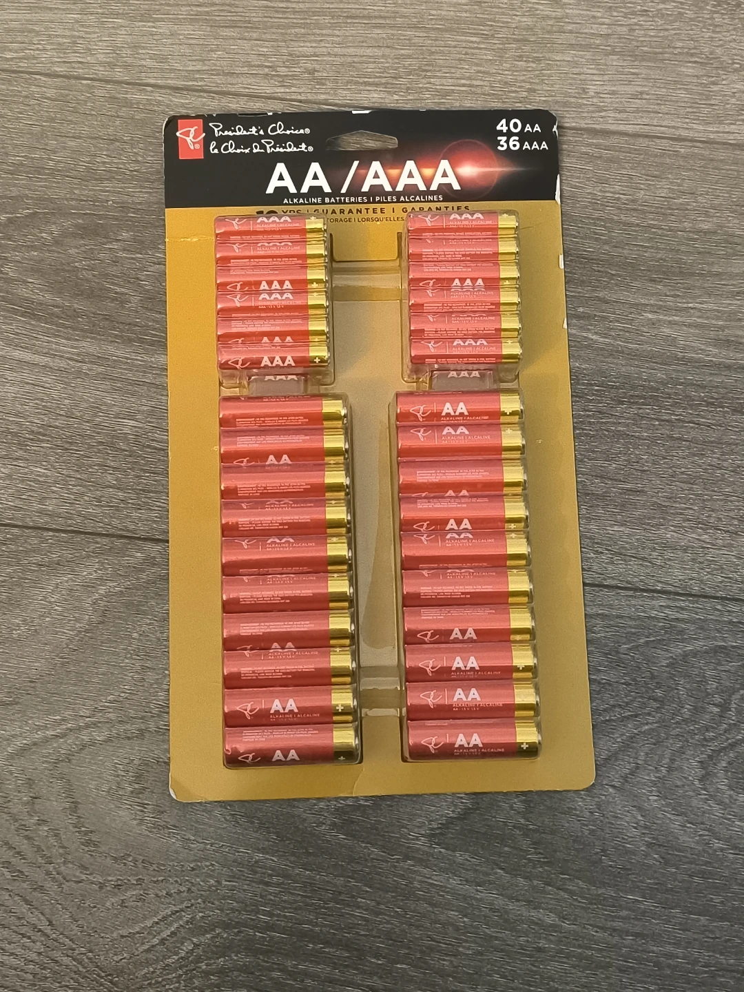President's Choice AA & AAA Alkaline Batteries