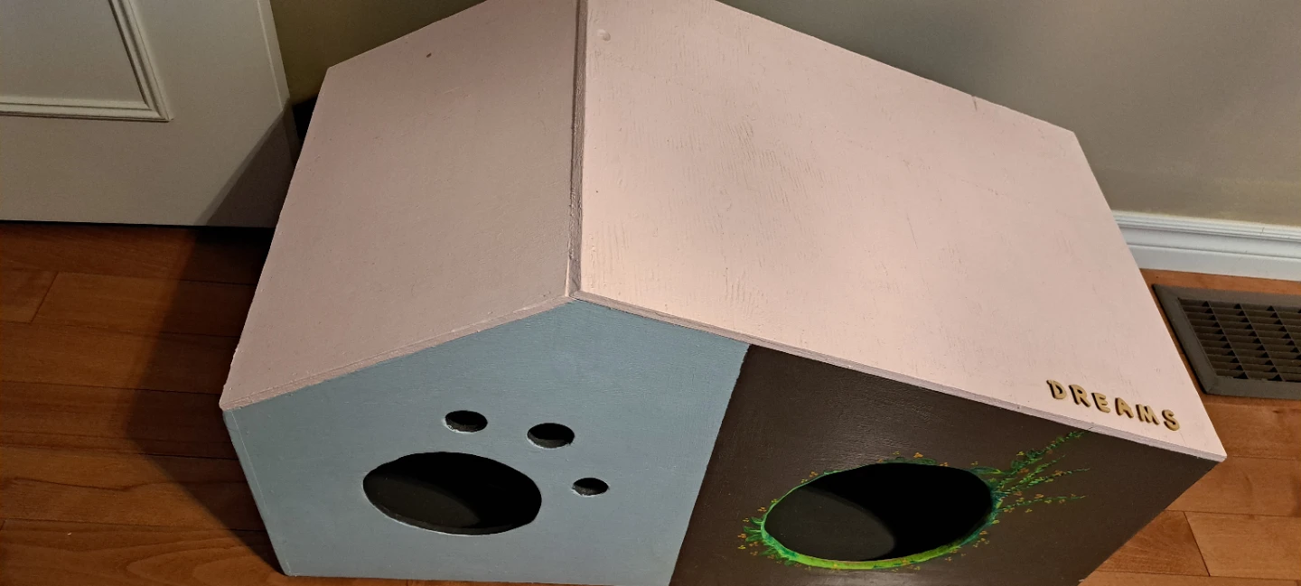 Handmade Wooden Pet House