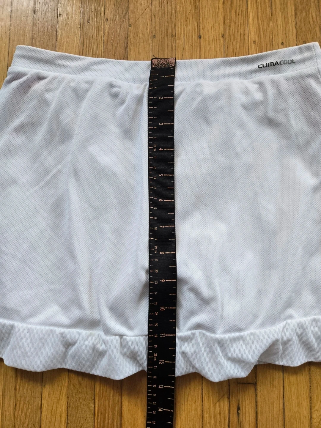 Adidas ClimaCool Tennis Skirt White Red - photo 4