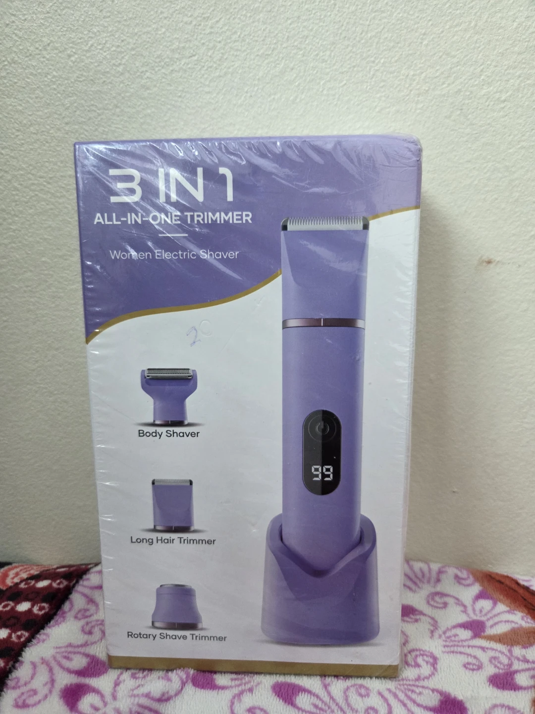 3-in-1 Women Electric Shaver & All-in-One Trimmer