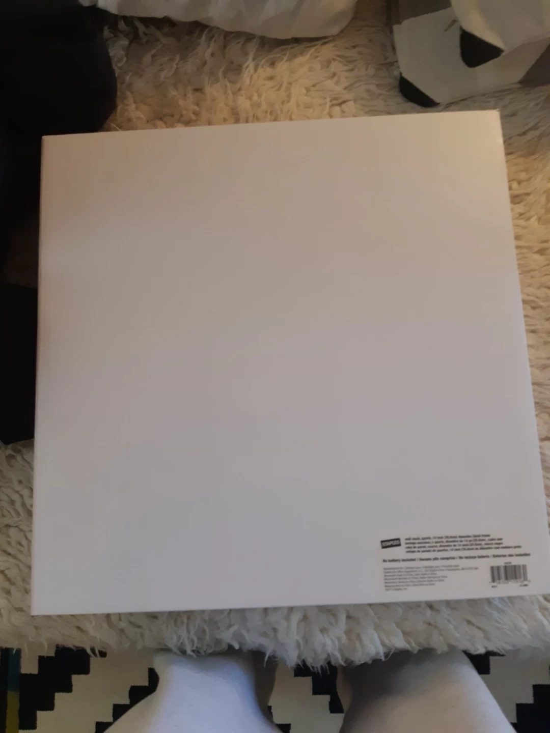 Staples Black 14-inch Quartz Wall Clock BNIB 🥕 - photo 4