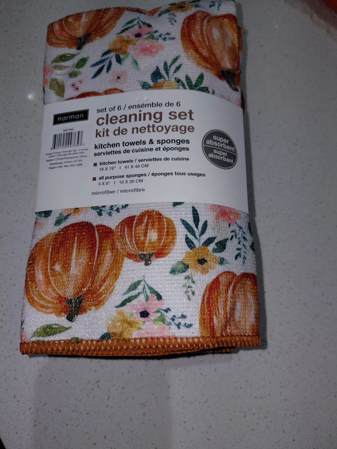 Harman 6pc Cleaning Set - Kitchen Towels & Sponges - photo 4