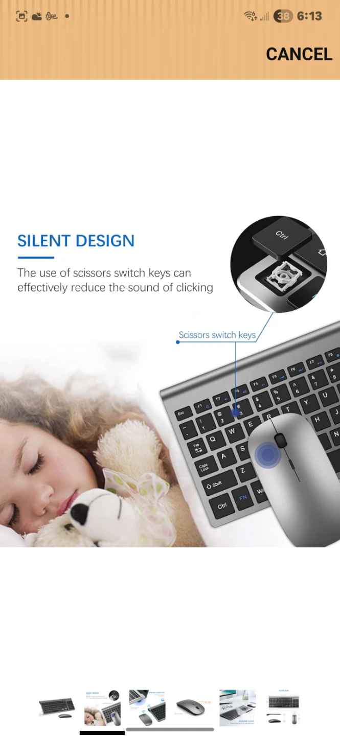 Wireless Keyboard and Mouse Combo - photo 2