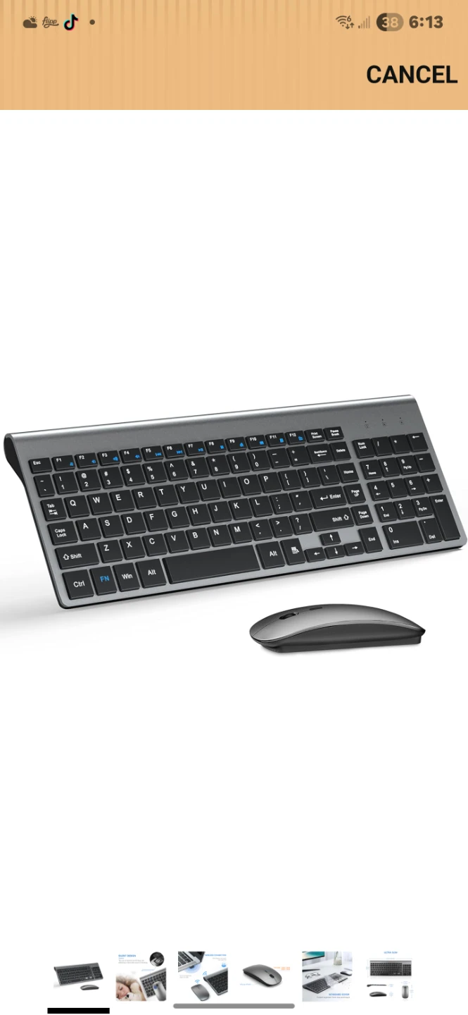 Wireless Keyboard and Mouse Combo - photo 3