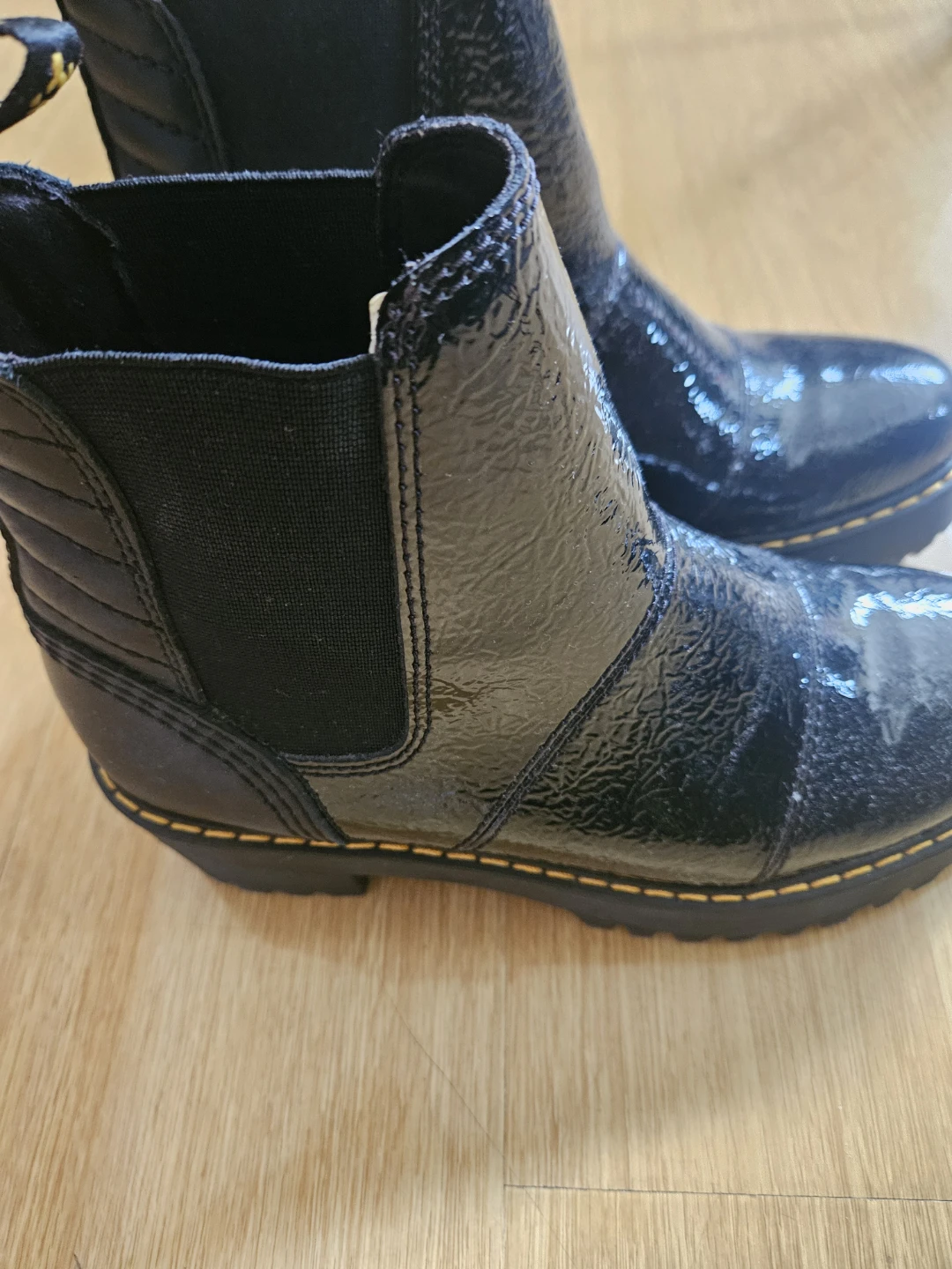 Dr. Martens Black Patent Chelsea Boots - photo 3