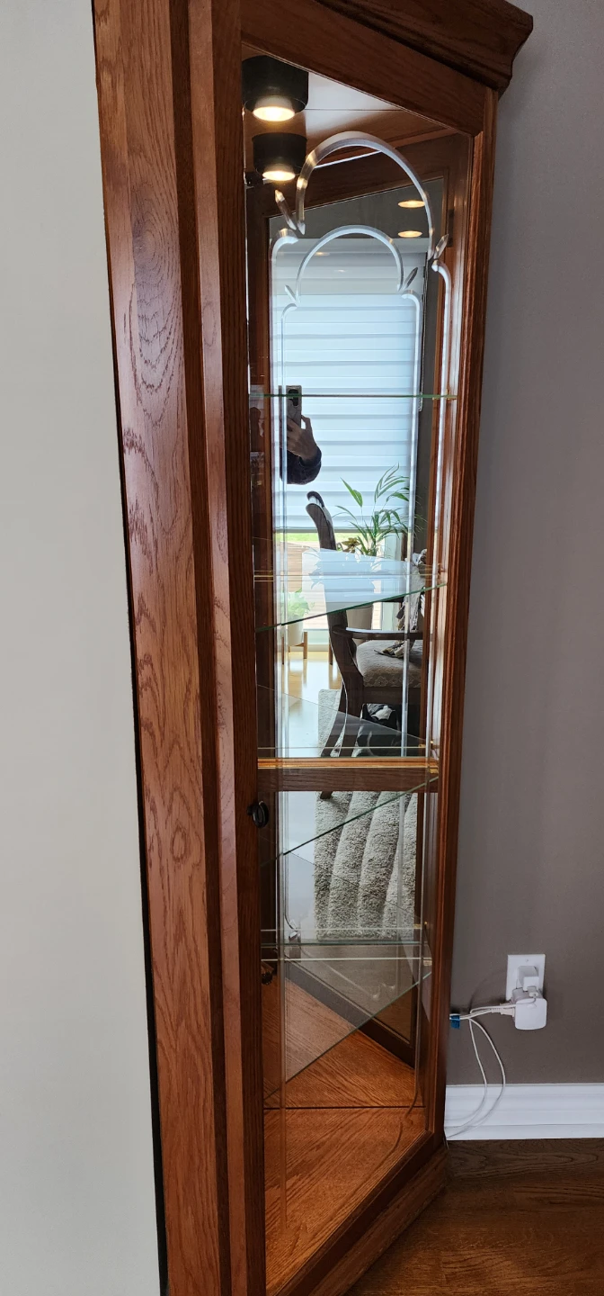 Corner Curio Cabinet - photo 4
