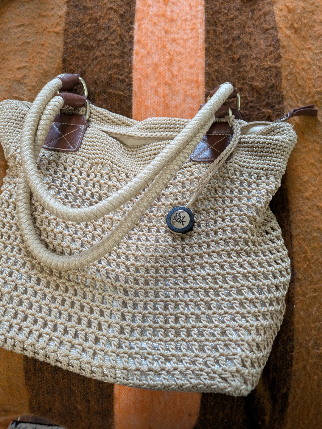 The Sak Crochet Shoulder Bag