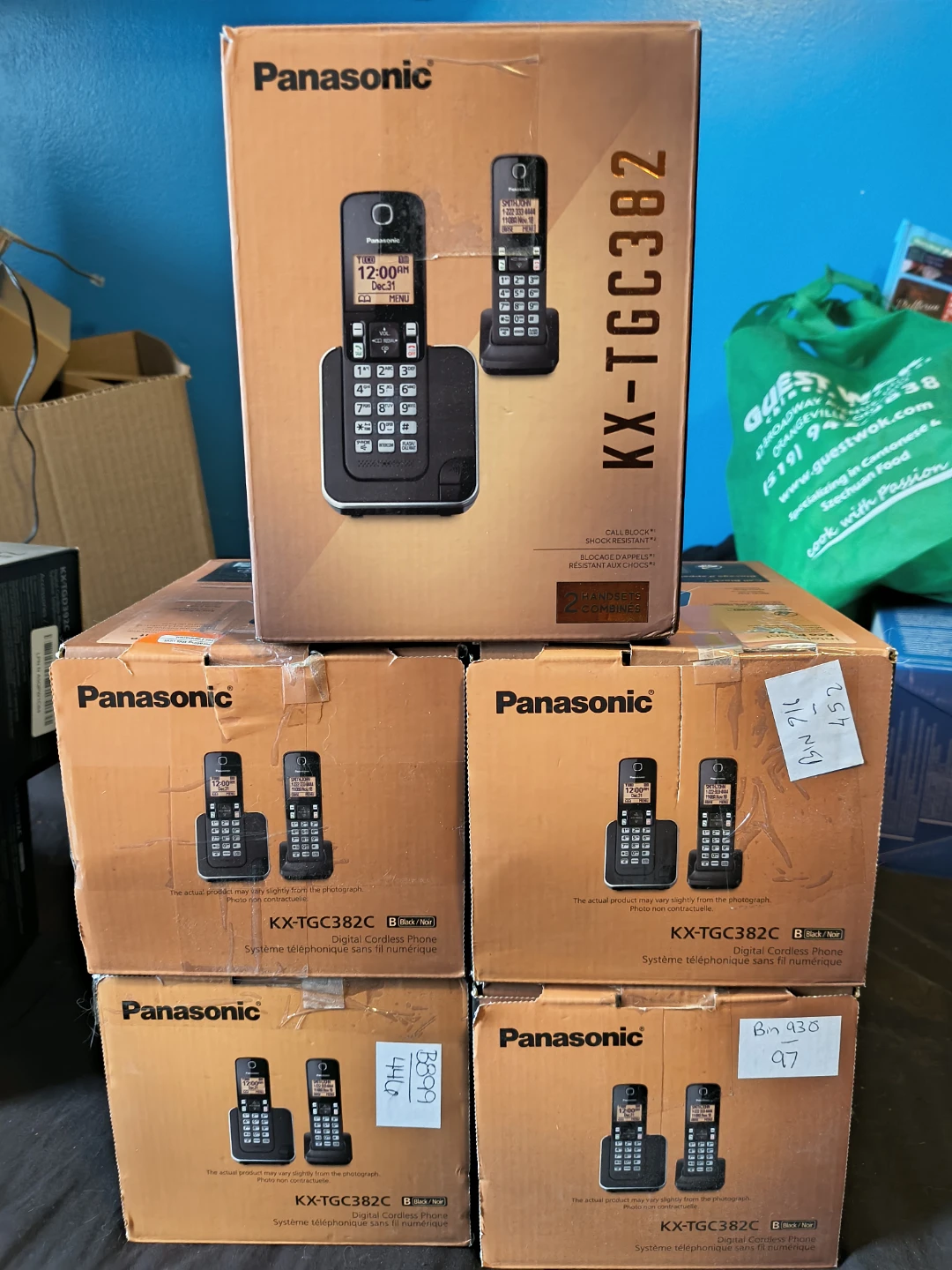 Panasonic KX-TGC383 Cordless Phone with Answering System - photo 3