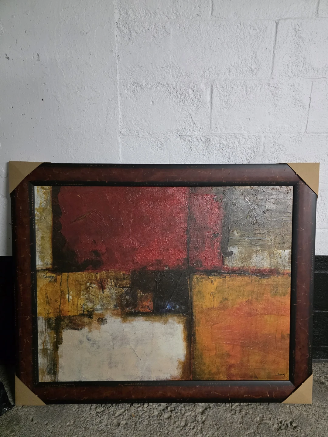Abstract Framed Wall Art - photo 2