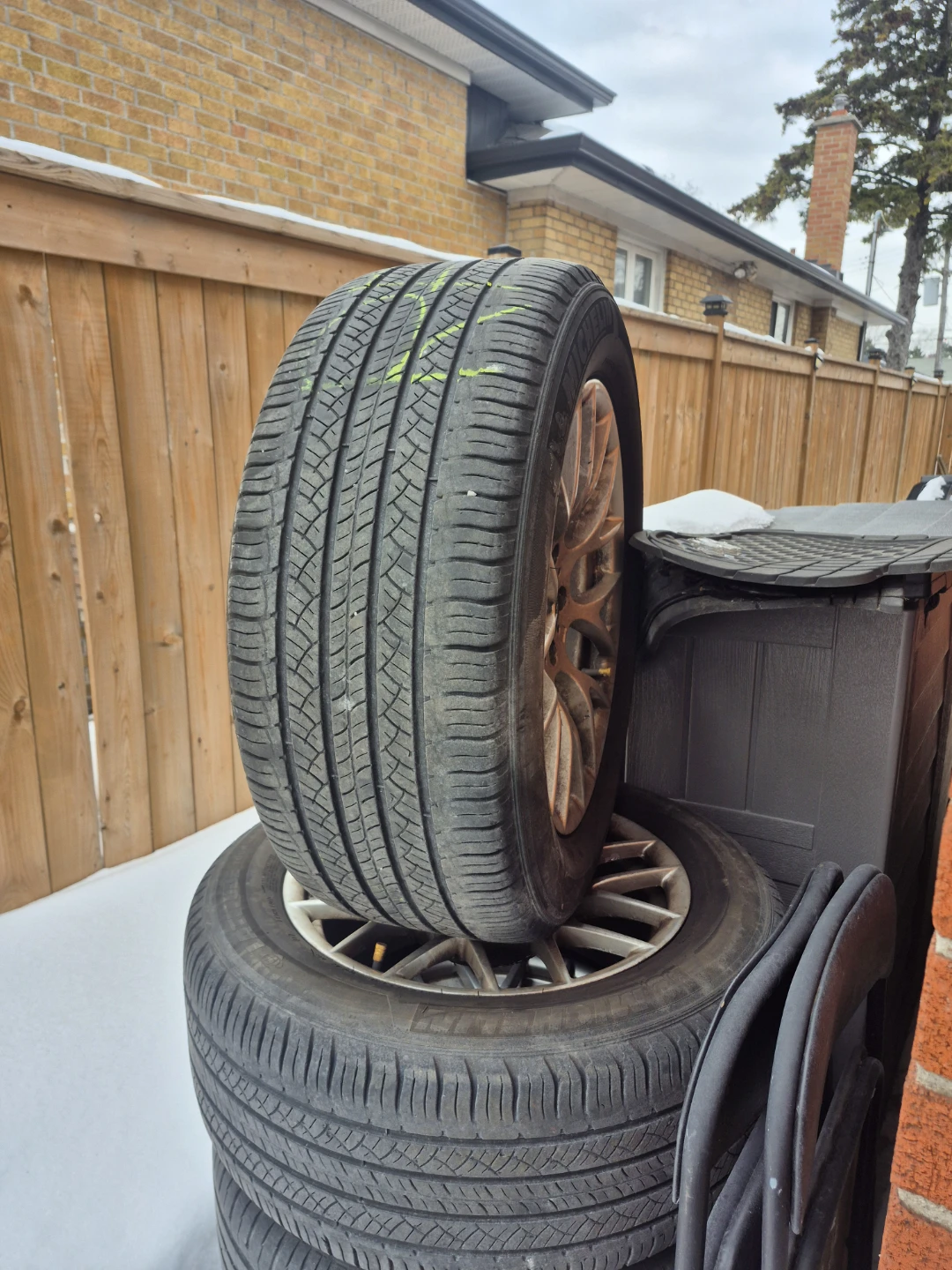 Summer rims/tires 255/55R18 - photo 4