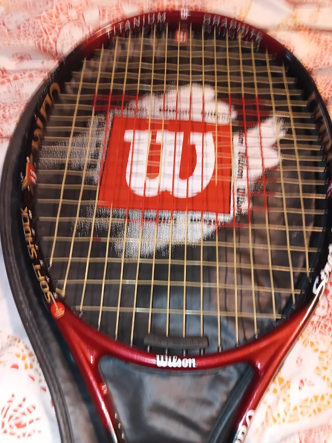 Wilson Stretch Titanium Graphite Tennis Racket