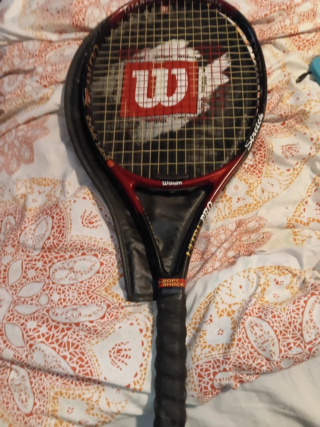 Wilson Stretch Titanium Graphite Tennis Racket - photo 2