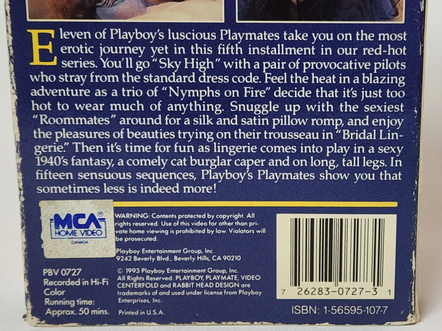Playboy Vintage Lingerie VHS - photo 2
