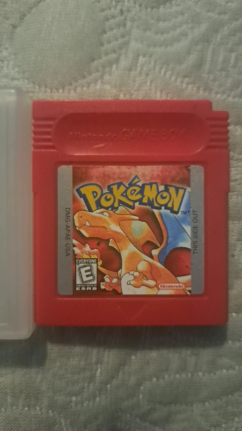 Pokemon Red Game Boy Game Cartridge - photo 2