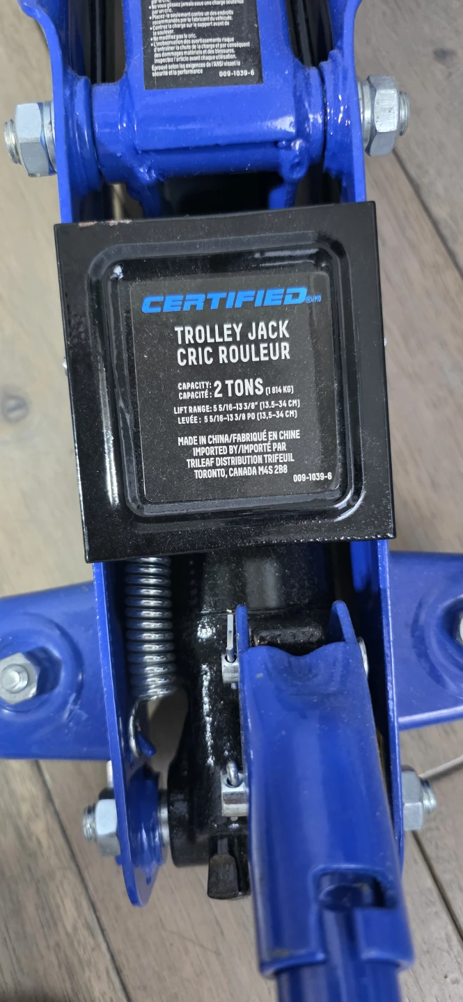 Certified 2 Ton Trolley Jack - photo 2