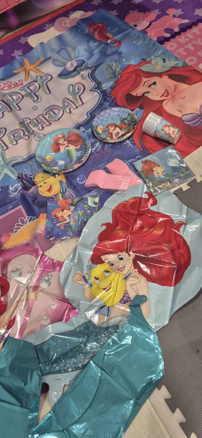 The Little Mermaid Birthday Party Supplies
