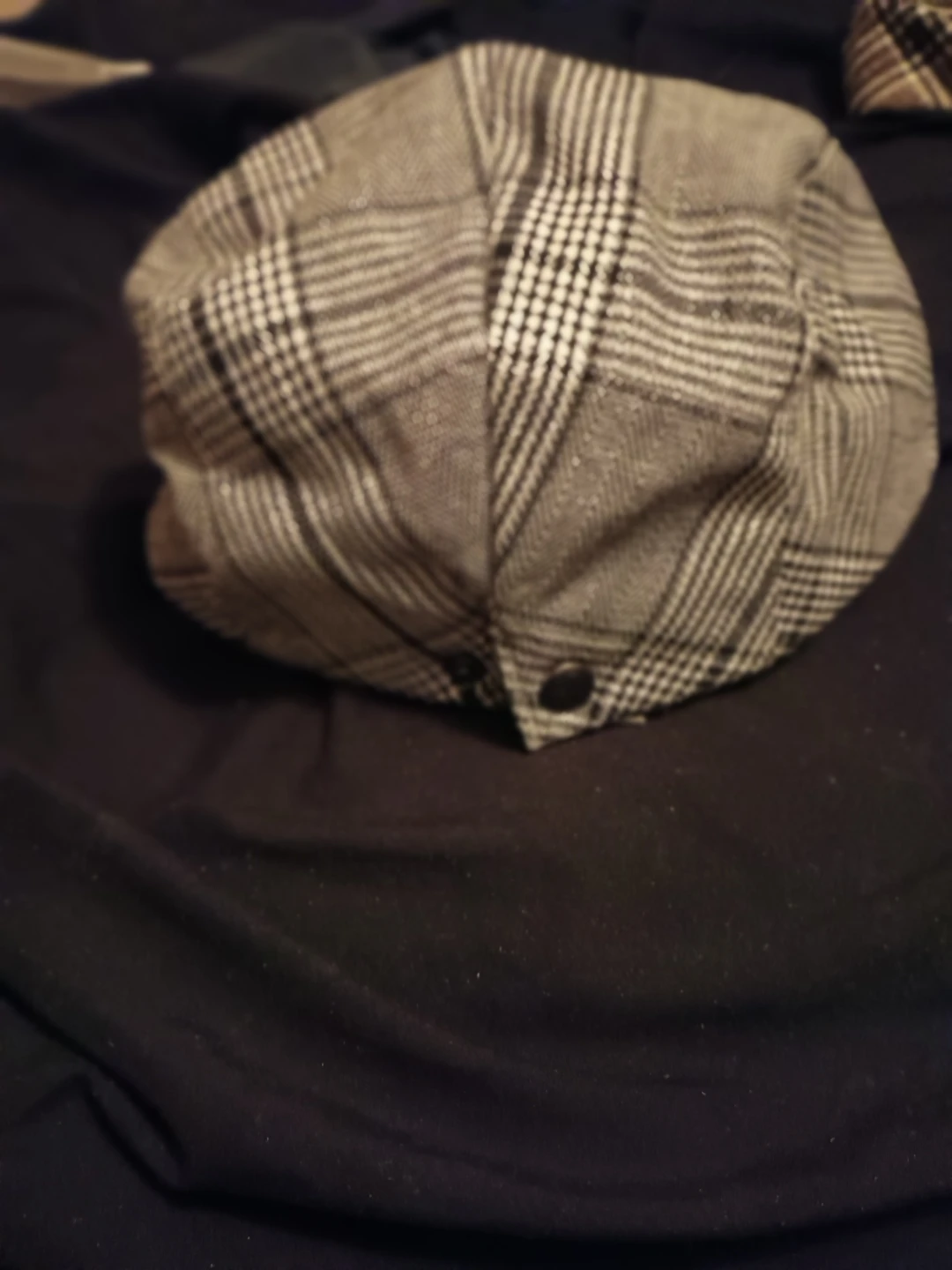 Grey Plaid Flat Cap - photo 3