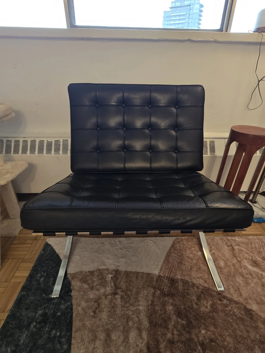 Genuine Leather Barcelona Chair