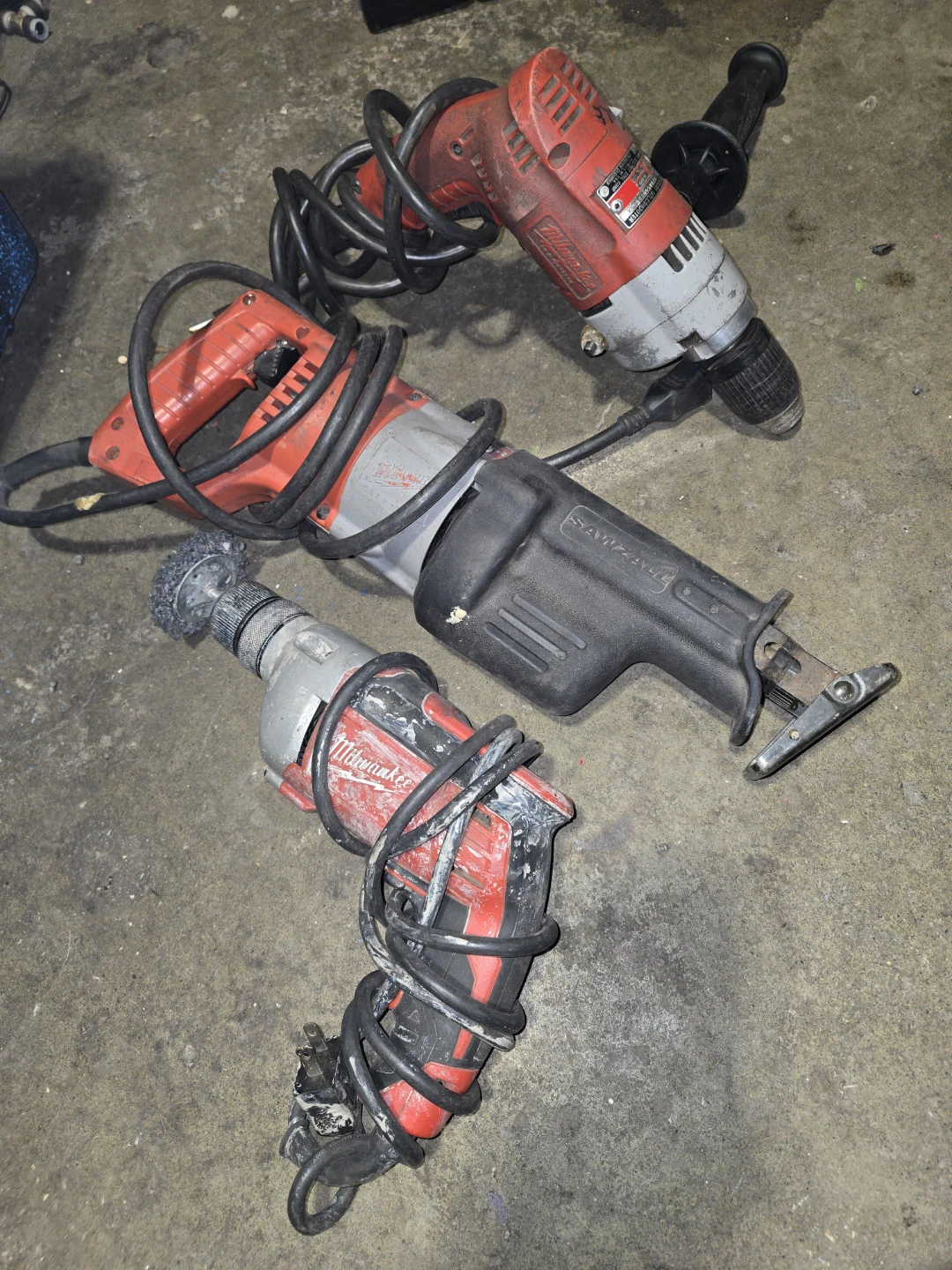 Milwaukee Corded Drills, Reciprocating Saw