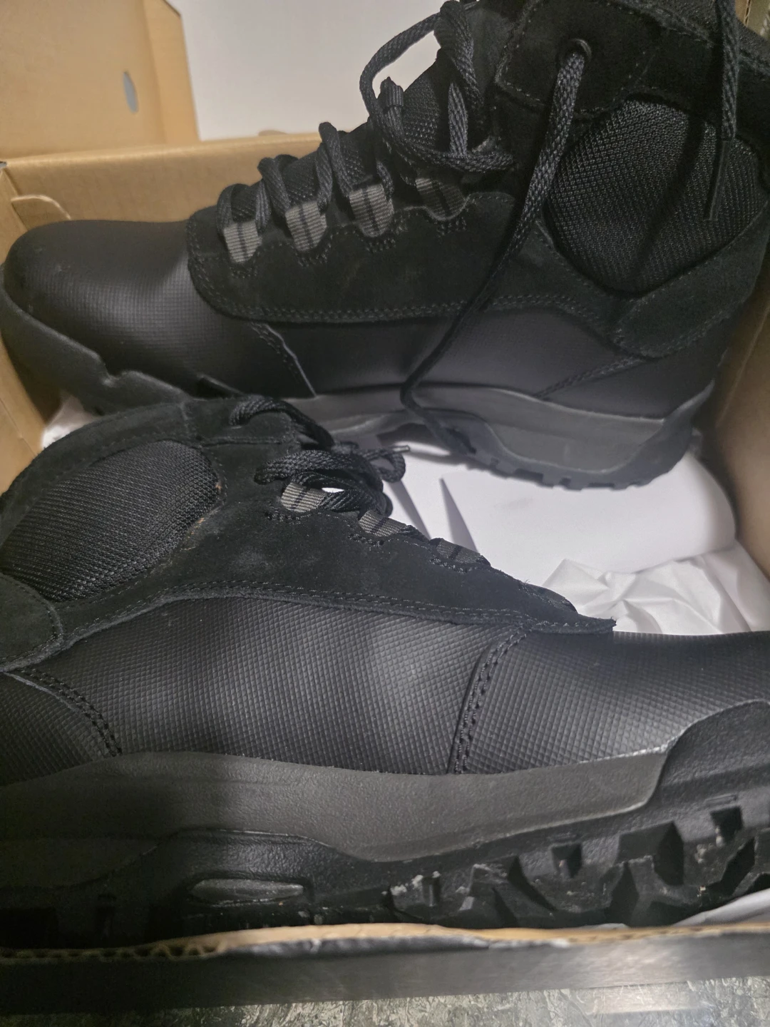 Sorel Buxton Lite Lace WP Boots - Black - Men's Size 9 - photo 4