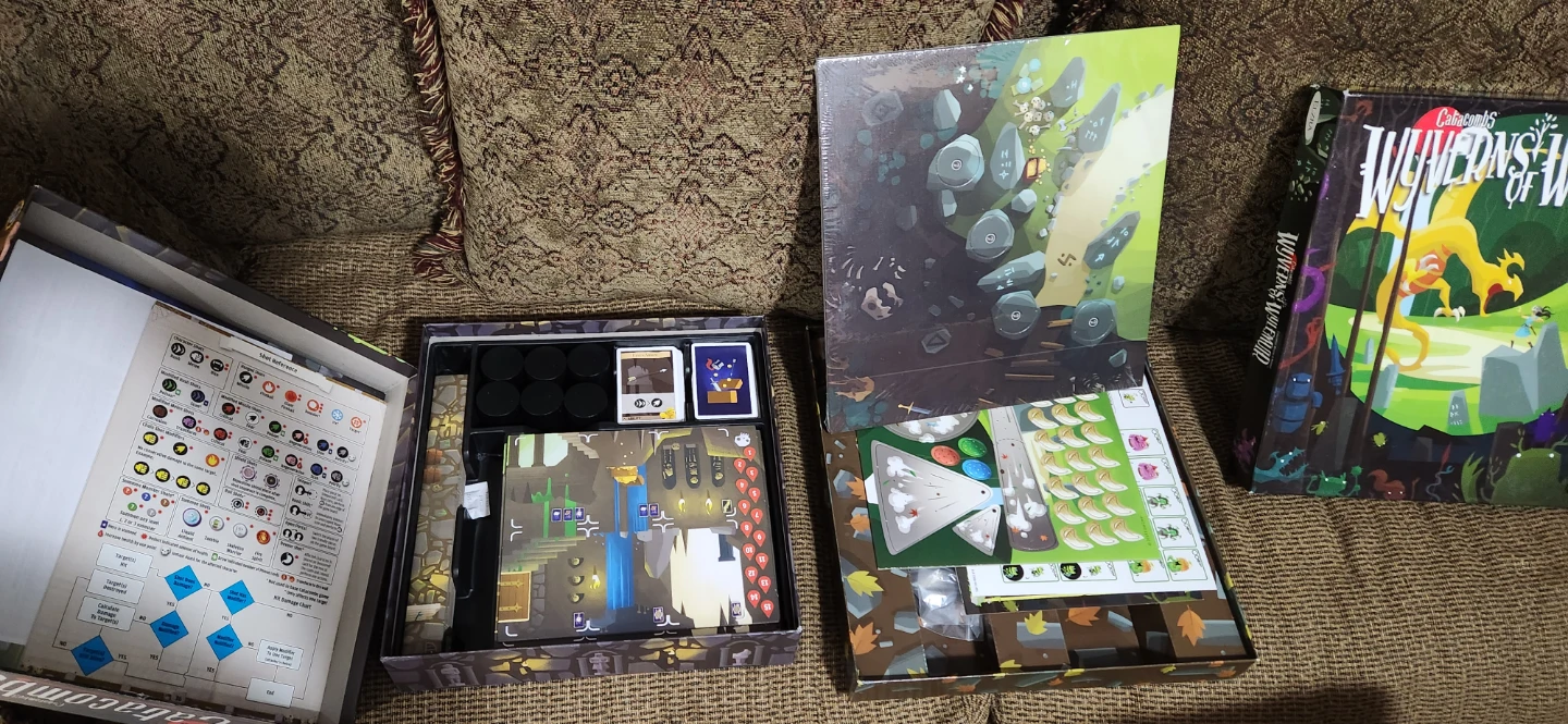 Catacombs Board Game + expansion - photo 2