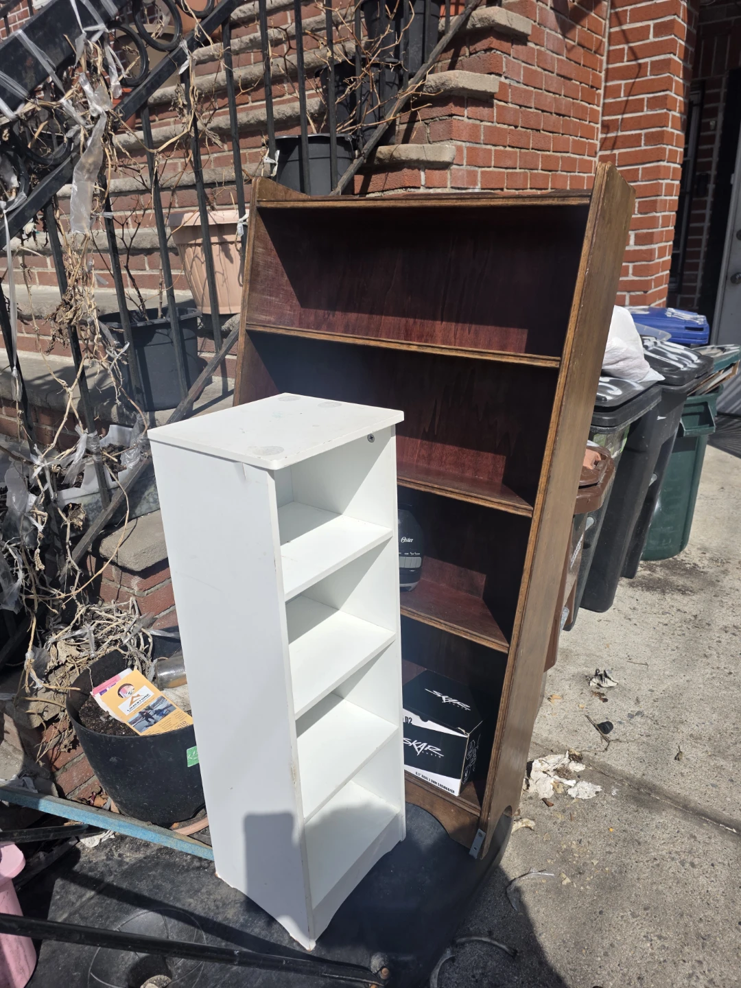 White 4-Shelf Bookcase