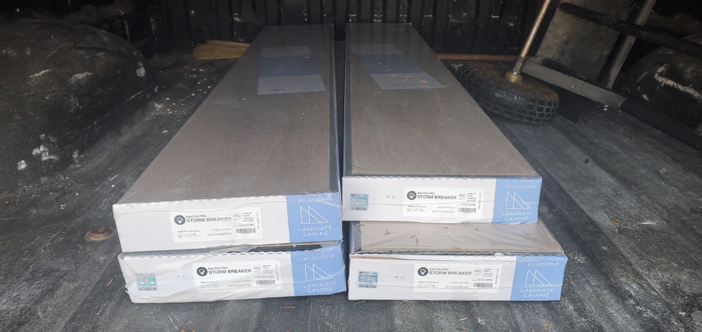 STORM BREAKER NAUTIQ PRO FUZION LAMINATE FLOORING & UNDERLAYMENT - photo 2