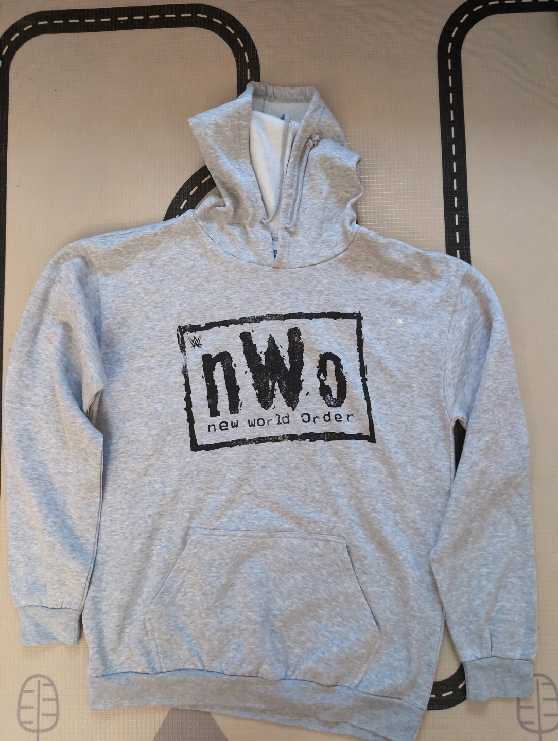 NWO New World Order Grey Hoodie