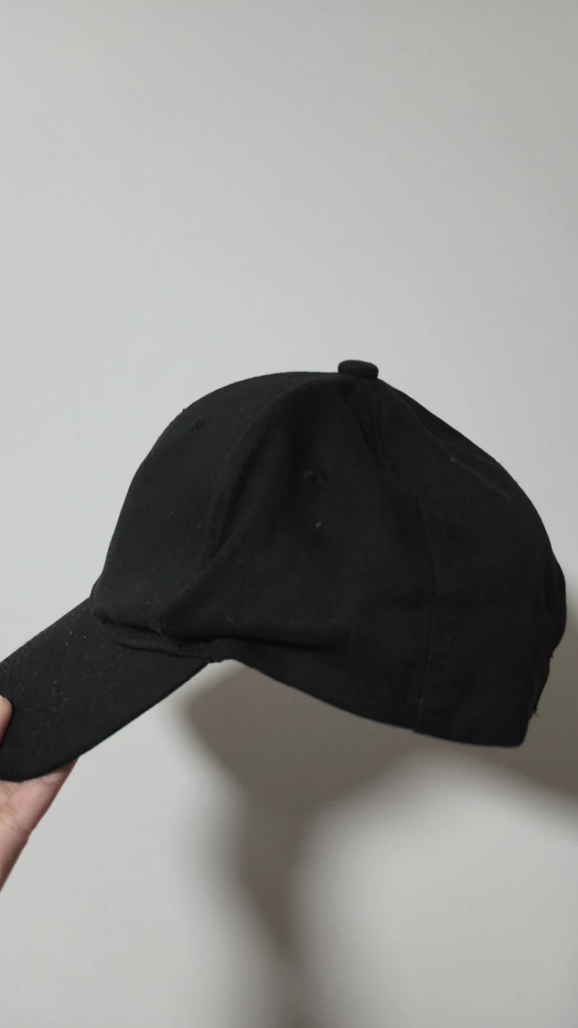 Black Baseball Cap - Grl Pwr Embroidery