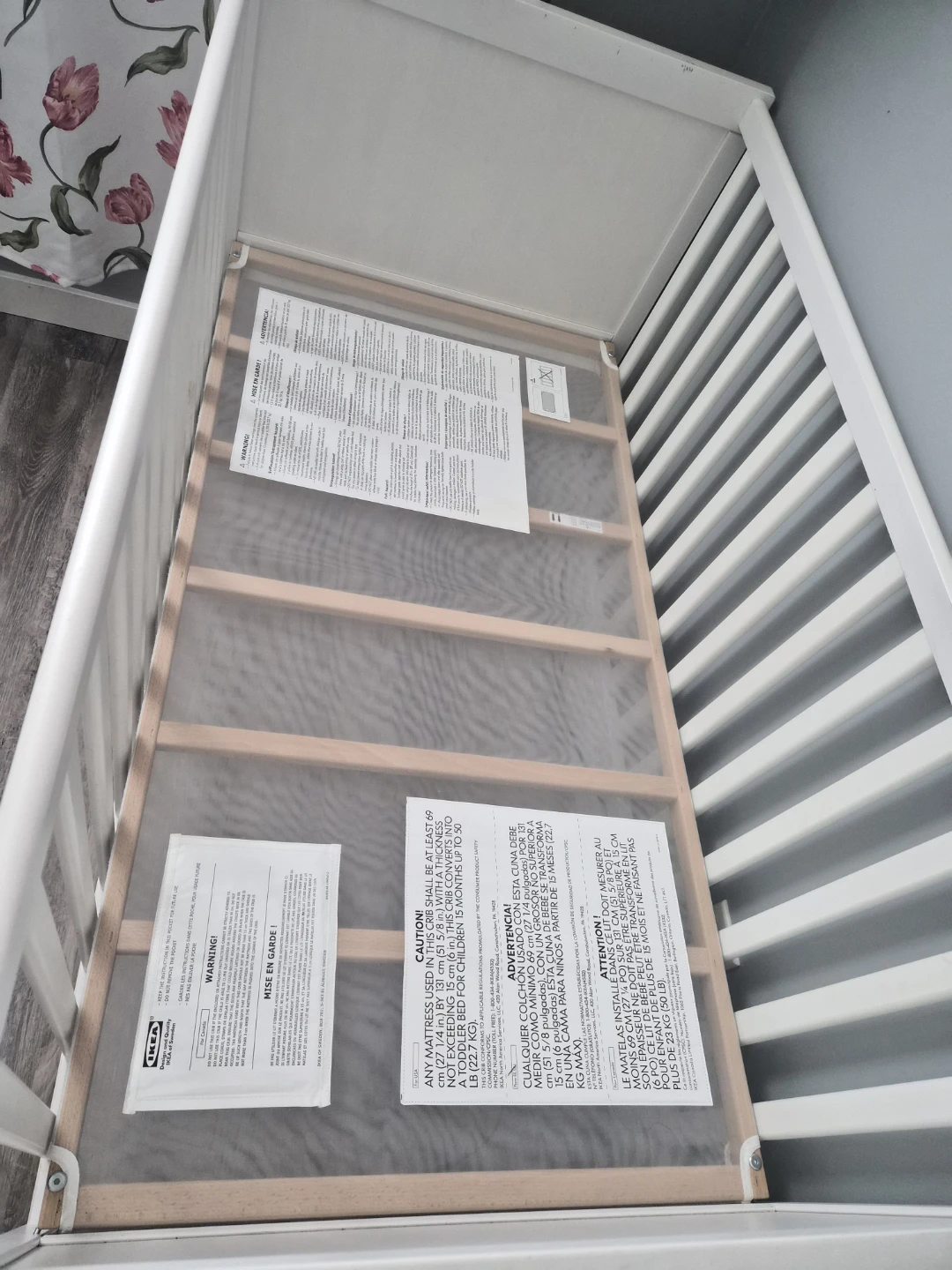 IKEA SUNDVIK Crib and mattress beddings - photo 3