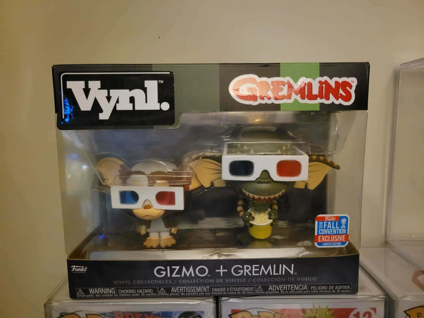 Funko Vynl. Gremlins Gizmo + Gremlin Fall Convention Exclusive