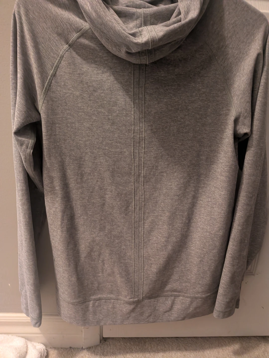 Lululemon Grey Cowl Neck Long Sleeve Medium - photo 5