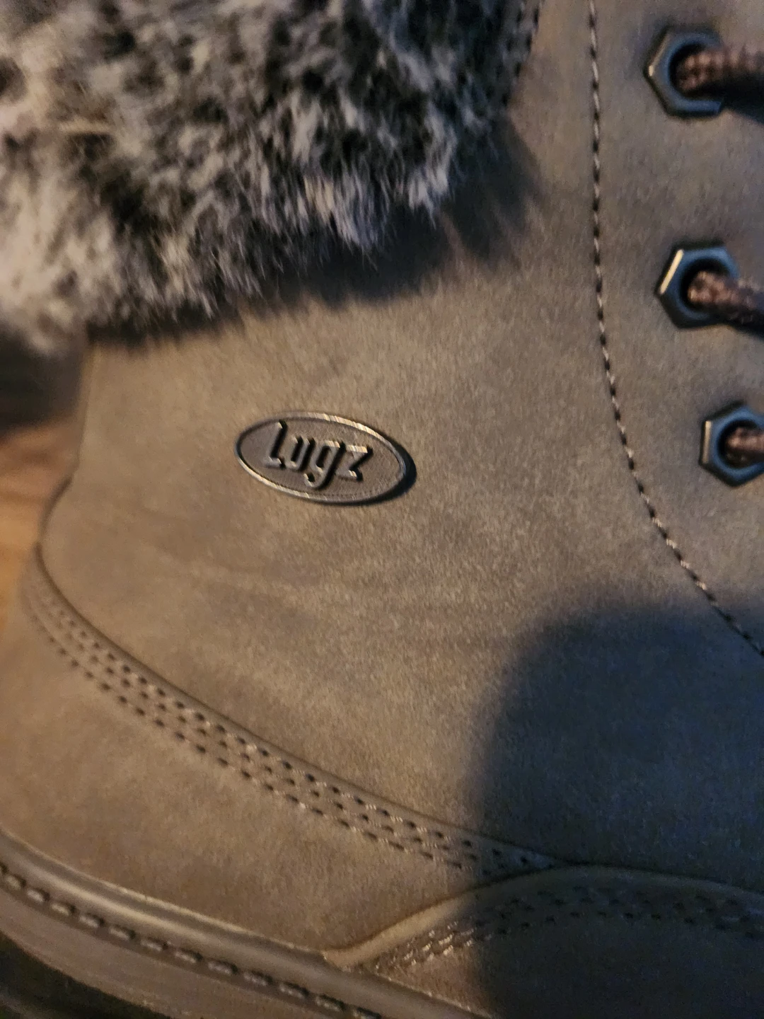 Lugz Women's Grey Winter Boots Size 9.5 - photo 4
