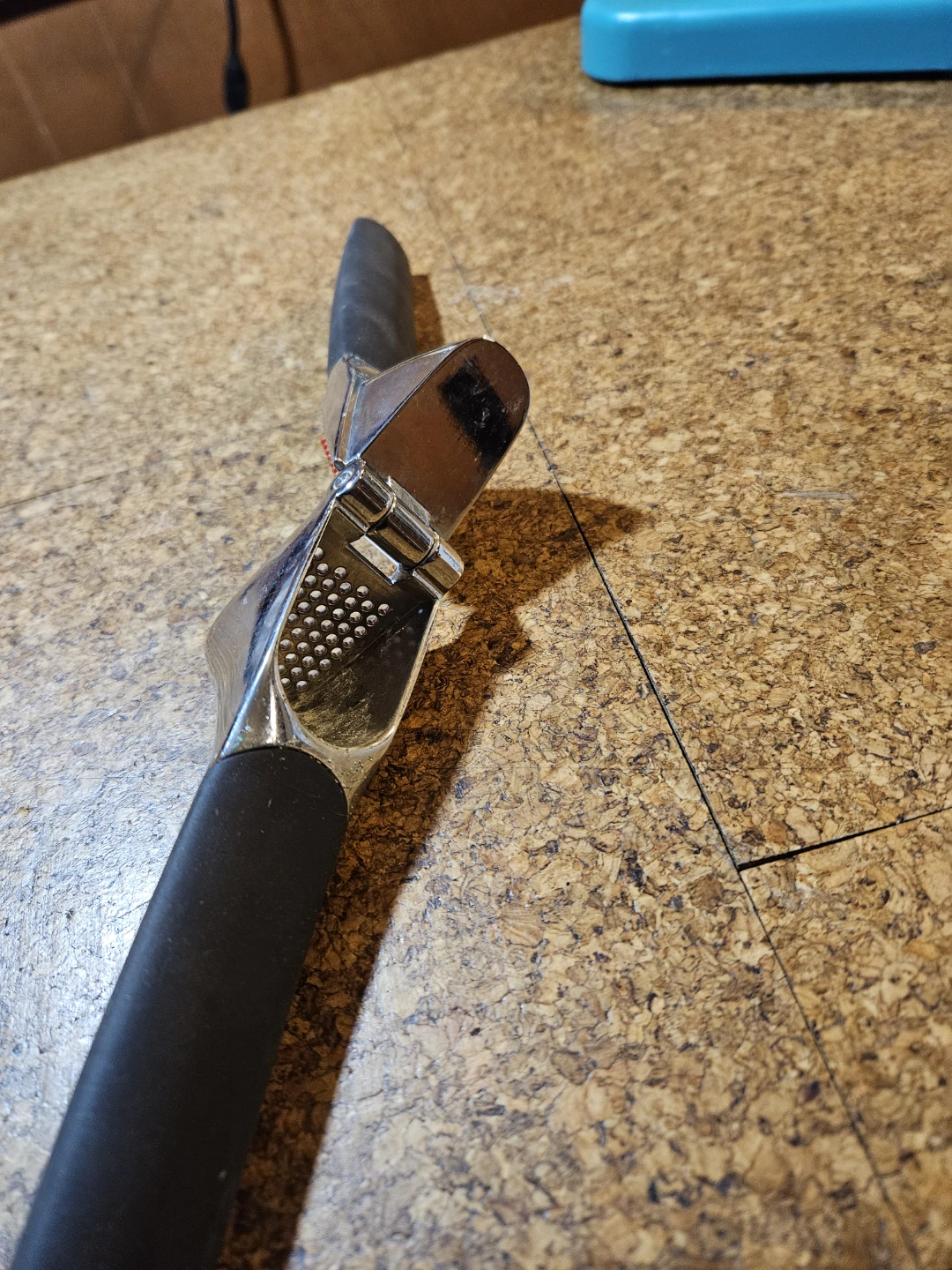 Garlic Press with Black Handles - photo 4